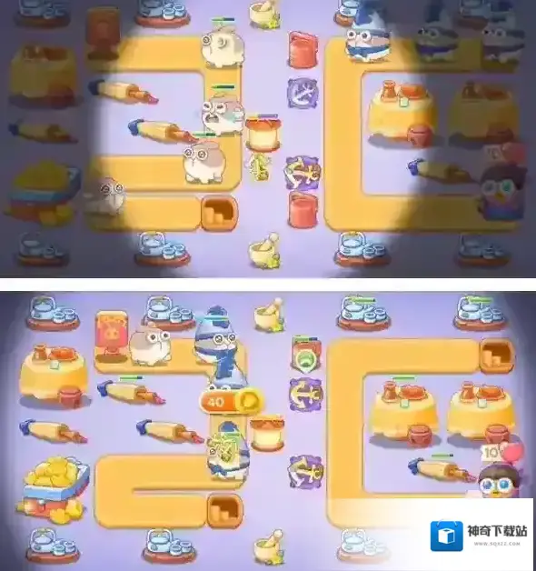 保卫萝卜4白萝卜传奇第9关通关攻略