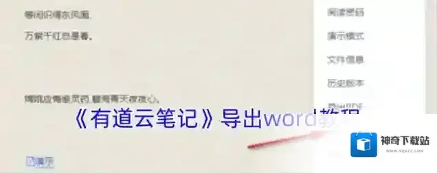 有道云笔记文档