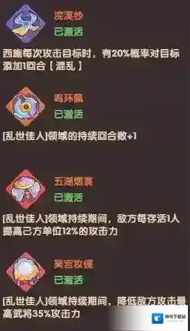 守护之境武将