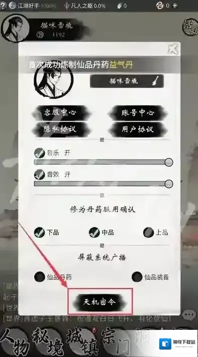 一念逍遥天机密令
