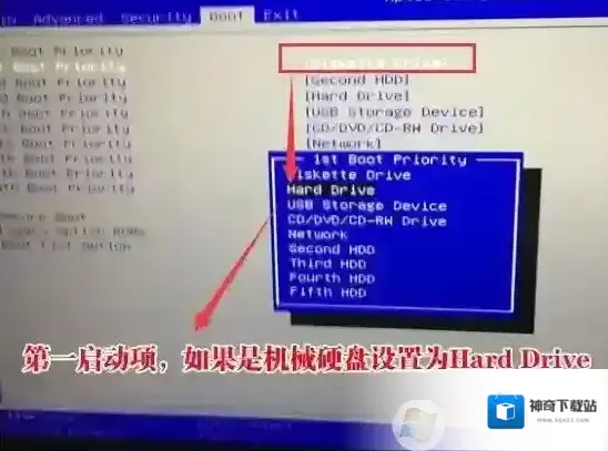 分区点击