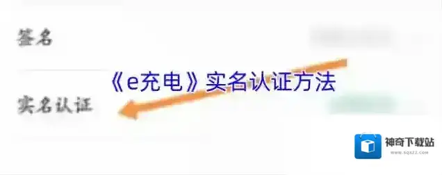e充电实名认证