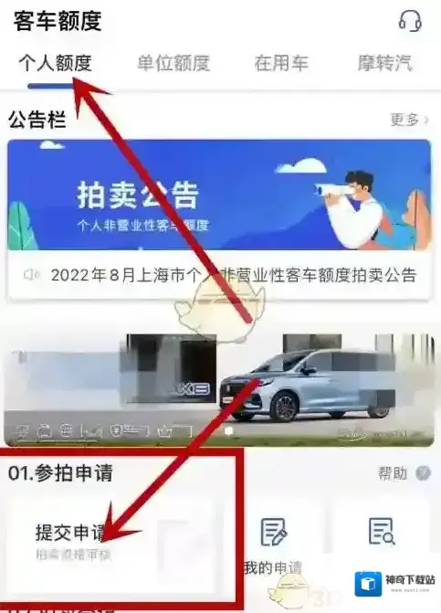 上海国拍申请