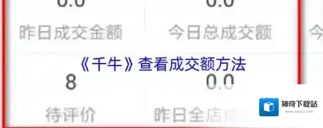 千牛成交额