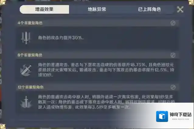 原神队伍