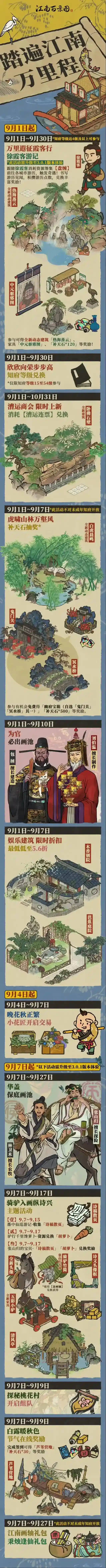 江南百景图【踏遍江南万里程】活动即将开启！