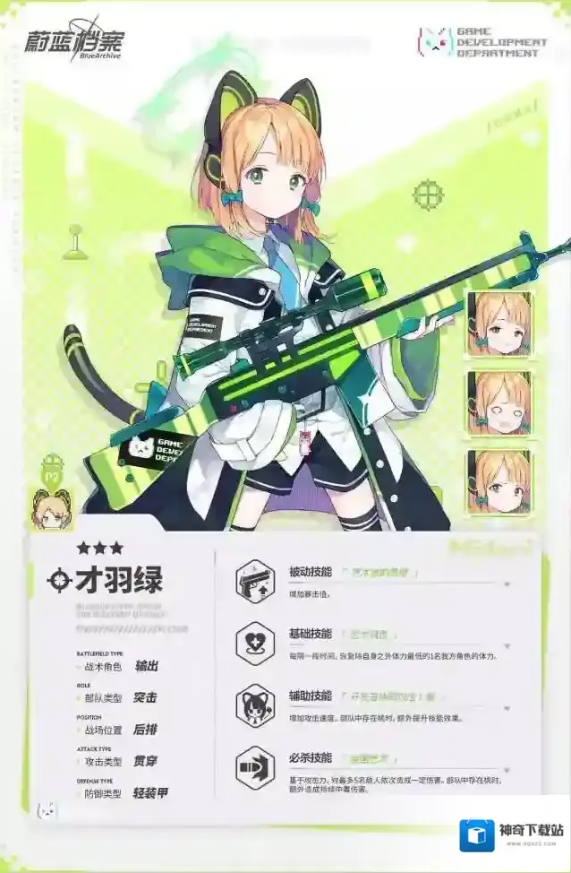 蔚蓝档案人物档案