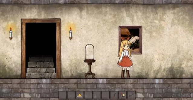 忧郁的安娜小心