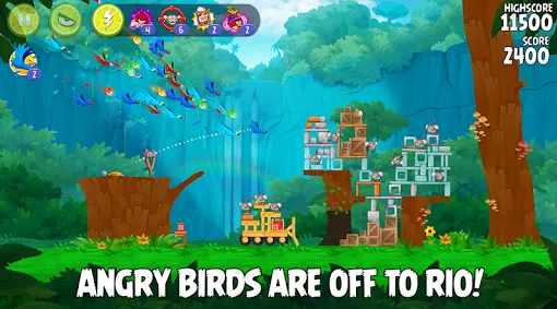 愤怒的小鸟里约大冒险凤梨