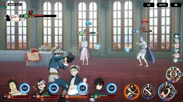 黑色四叶草魔法帝之道速度