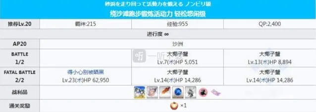 命运冠位指定副本