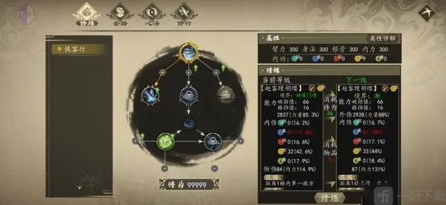 下一站江湖属性