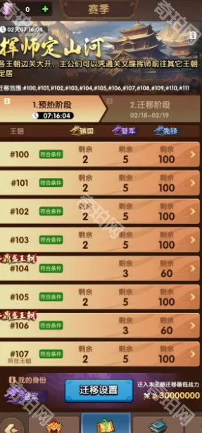 三国冰河时代王朝