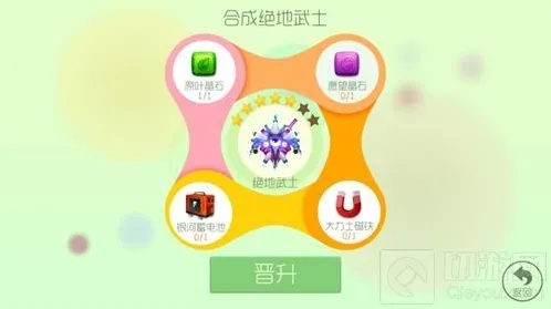 球球大作战5星绝地武士合成需要哪些材料说明