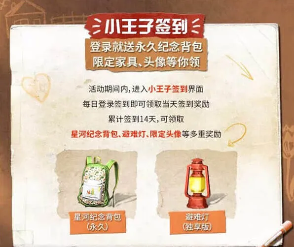 明日之后小王子联动活动攻略全解