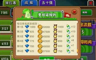 《植物大战僵尸全明星》竞技场系统攻略