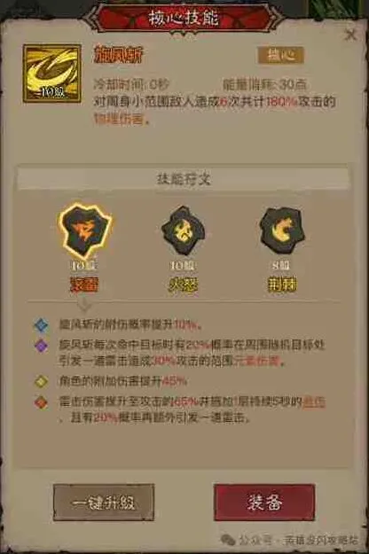 英雄没有闪滚雷旋风流派搭配推荐攻略完整攻略