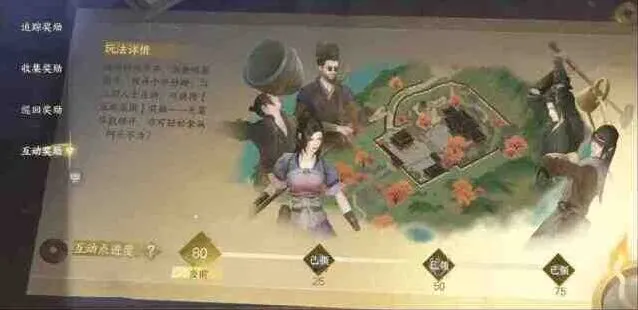 《逆水寒》枫林小驻互动点坐标教程
