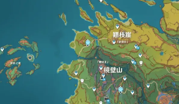 原神5.2新地图爆料 镜壁山与翘枝崖解析
