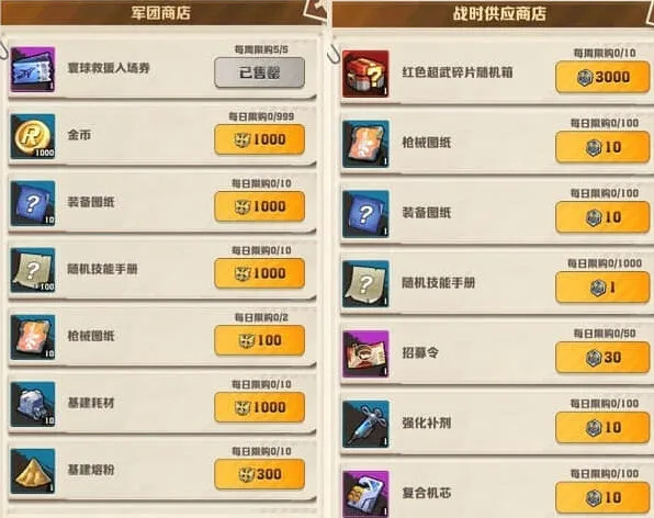 向僵尸开炮军团商店兑换攻略分享