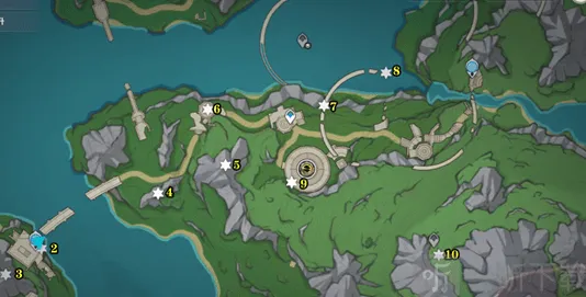 原神：4.1版本水神瞳位置汇总