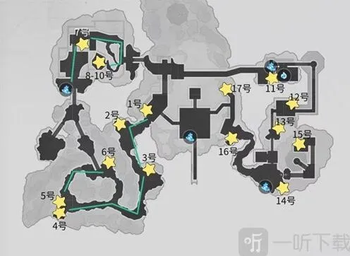崩坏星穹铁道 绥园宝箱位置指南