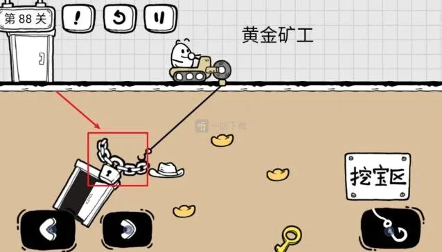 茶叶蛋大冒险黄金矿工过关详解