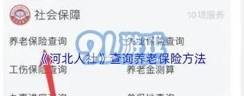《微信》：查询养老金操作详解