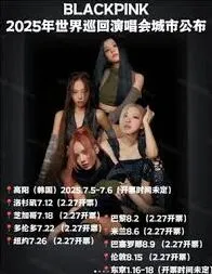 大麦平台Blackpink2025演唱会抢票技巧