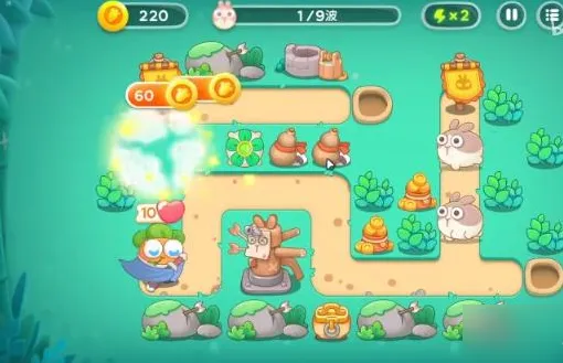 保卫萝卜4卧兔藏龙第十七关流程