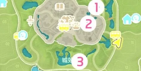 心动小镇 3月14日至21日 粉色泡泡位置攻略