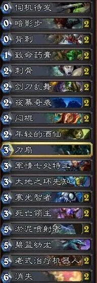 《炉石传说》：爆牌贼卡组攻略