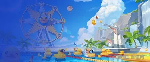 QQ飞车鸭鸭水世界赛道捷径攻略