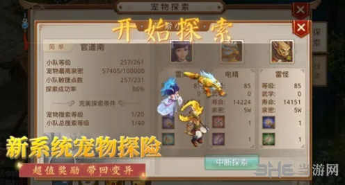 问道手游宠物探险小分队全解析