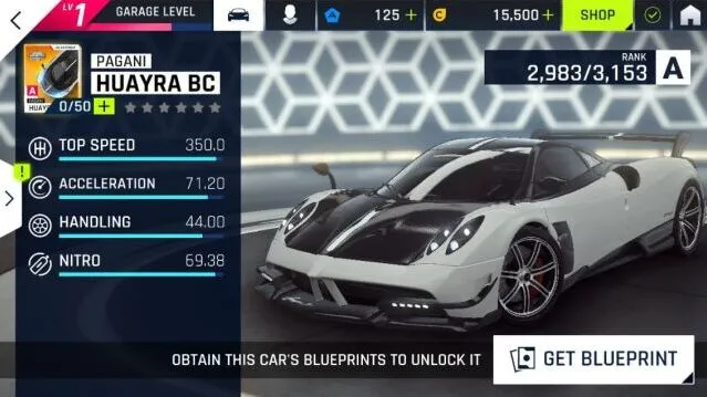 狂野飙车9帕加尼Huayra BC攻略全解