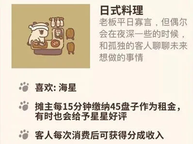 《动物餐厅》日式料理使用攻略