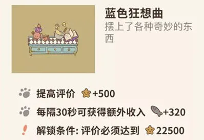 蓝色狂想曲作用解析 动物餐厅收藏品