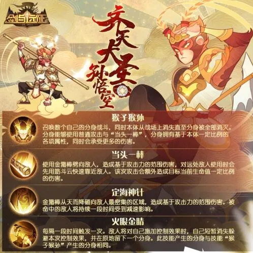 剑与远征孙悟空攻略大全