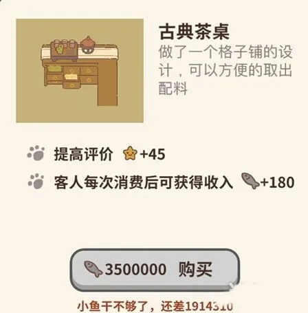 动物餐厅古典茶桌解锁方法分享