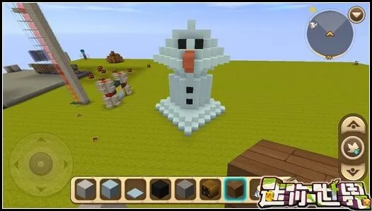 迷你世界做雪人方法指南