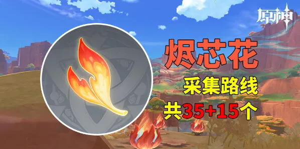 《原神》烬芯花采集路线全解