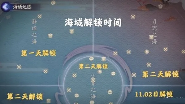 阴阳师月沉之海怎么解锁 海域攻略