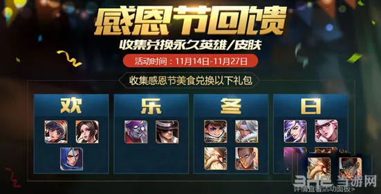 王者荣耀感恩节美食领取指南