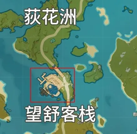原神望舒外送随缘铃官路线图全攻略