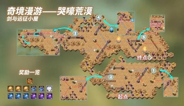《剑与远征》哭嚎荒漠副本打法指南