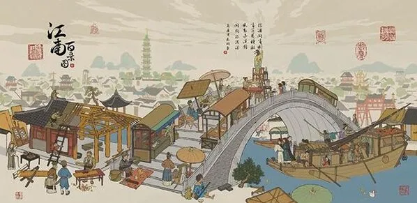 江南百景图升级方法