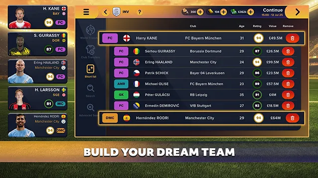 足球经理2026(Soccer Manager 2026)球员