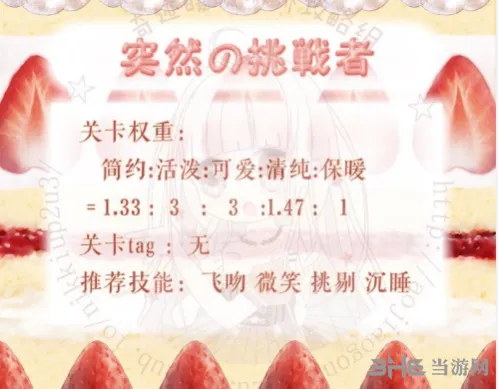 奇迹暖暖梦幻甜点第三天搭配全攻略