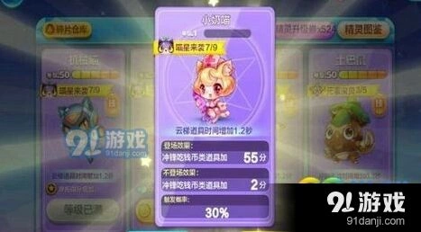 天天酷跑精灵小奶喵实战价值解析