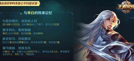 王者荣耀独家记忆功能位置介绍